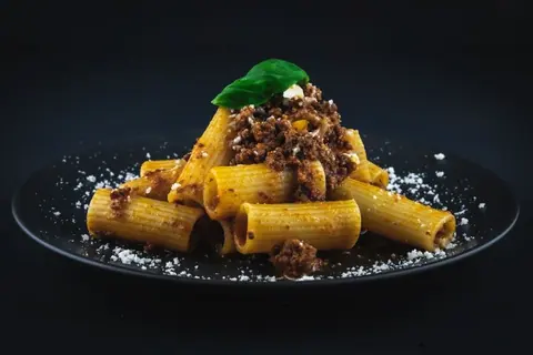 Rigatoni mit Fleischsauce